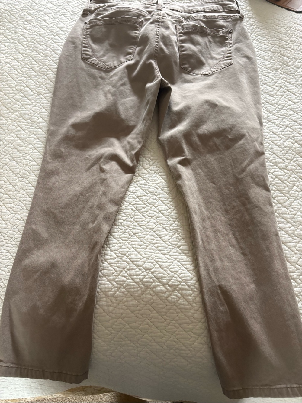 Women's Taupe Casual Jeans - Versatile Everyday Fit Samantha Slim 10p